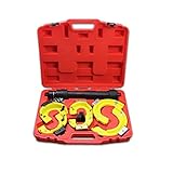 MCTECH® Universal Federspanner Federspannersatz für McPherson Federbeinsysteme Satz Tuning inkl. Roter Tragek