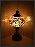 Mosaiklampe Mosaik - Tischlampe L Stehlampe orientalische lampe Bunt Samarkand-Lig