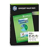 HP 935XL Office Value Pack, 75 Blatt/A4 (210 x 297mm)