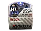 MARUTA | MTEC H7 55W SUPER WHITE MT-440 - 5500K Xenon Gas Halogen Lampen - ECE Prü