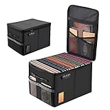 Feuerfeste Dokumentenbox, Akten-Organizer, feuerfeste Aktenschrank-Box, feuerfeste Aufbewahrung, Aktenschrank-Box mit Schloss, tragbare Büro-Safe Box zum Aufhängen von Briefen/R