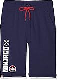 TVM Europe GmbH Lego Ninjago Shorts Jungen Kurze Hose Kindershorts Sommerhosen 4 5 6 7 8 9 10 11 12 Jahre Hose Gr.104 110 116 128 140 Dunkelblau Jungen, Größe140