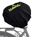 Helmtüte - Schützt den Fahrradhelm vor Diebstahl & Regen | Helm auf den Sattel Legen - Tüte drüber & mit dem Rad abschließen | auch als Einkaufstasche nutzb