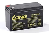 Kung Long 12V 7,2Ah WP7,2-12 Bleigel Akku Gel Batterie *VDS geprüft*