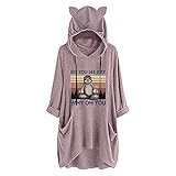 HHOP Damen Kleidung Herbst Sweatshirt Weihnachten zalando online Damen Kleid Damen tie dye Yest Damen Tshirt Langarm sportstricksandalen Damen Langer Pullover Damen für Legging