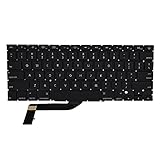 Nrpfell A1398 Laptop Tastatur für 2013-2015 Retina A1398 15 Zoll Laptop Ersatz Tastatur (US Layout)