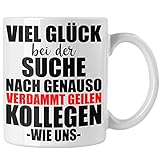 Jobwechsel Tasse Geschenk Kollegin Kollege Lustig Abschiedsgeschenk Sprüche - Verdammt Geile Kolleg