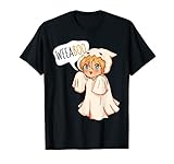 Kawaii Anime Mädchen Halloween Geist WeeAboo T-S