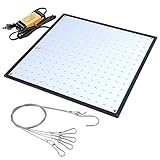 lxxiulirzeu LED Phyto-Lampe LED Grow Light Vollspektrum LED Panel Grow Lampe für Pflanzen Hydrokultur Z