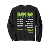 Handyman Stundenlohn Preis Chart For A Hand Man Dad Sw