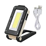 MY99 USHOMI LED-Arbeitslampe USB wiederaufladbare tragbare Arbeitslampe COB LED-Taschenlampe Arbeitslicht für Reparaturcamp-Zelt-Inspek