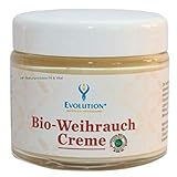 Bio WeihrauchCreme extra stark von Evolution für MUSKELN, GELENKE 100% Naturrein, Frei von syntetischen Emulgatoren und Tensiden, Frei von Duft, Farb-Konservierungsstoffen, nur Reinsub