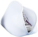 WENKO Schuh-Wäschenetz - mit Reißverschluss, Polyester, 40 x 23 x 23 cm, Weiß