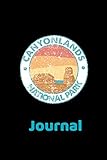 Canyonlands National Park Journal: National Park Journal Diary 120 Blank Collage LIned Pag