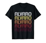 Alvaro Retro Wordmark Pattern - Vintage Style T