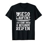 Tuning Mechanikerin KFZ Car Wieso laufen? 4 gesunde Reifen T-S