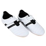 HAOX Boxschuhe, Oxford Gummisohlen Taekwondo Schuhe für Kung Fu für Taekwondo für Taichi für Boxen(12-27)