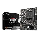 MSI A520M-A PRO Motherboard AMD A520 Socket AM4 micro ATX