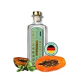 QUARANTINI Virgin [Alkoholfrei] 1x 0,5l - fruchtige Summer Gin-Alternative mit Papaya, Minze, Bergamotte, Wacholder - Made in Germany - Alcohol Free Gin - inkl. Sp