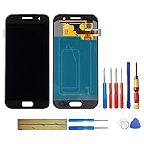 swark OLED Kompatibel mit Samsung Galaxy A3 (2017) SM-A320 (Schwarz Ohne Rahmen) LCD Display Touch Screen Replacement + T