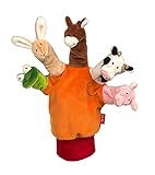 SIGIKID 42786 Handschuh Tiere My Little Theatre Mädchen und Jungen Babyspielzeug empfohlen ab 3 Monaten mehrfarbig