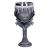 Game of Thrones Kelch House Stark Schattenwolf Wappen 180