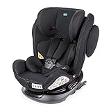 Chicco Unico Plus Auto Kindersitz 360° Drehbar 0-36 kg ISOFIX, Verstellbarer Kindersitz Gruppe 0-3 von 0-12 Jahren, Verstellbare Kopfstütze, Seitenschutz und Säugling