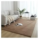 L1YAFYA Große super weiche Faux Pelz Schlafzimmer Bett teppiche kinderzimmer plüsch Shaggy Teppich Teppich for Wohnzimmer Hause Badezimmer rutschfeste matten (Color : 5, Size : 200x200cm)