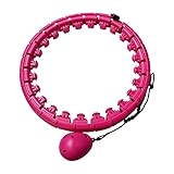 Running Bulls Smart Hula Hoop, gewichtete Hula Hoops mit 360° Massagekopf, Hula Hoop Taille Gewichtsverlust für Anfänger Geschenk für Erw