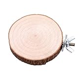 1pcs Haustier Vogel Papagei Holz hängen Schaukel Birdcage Sittich Nymphensittich Käfige Kork Sitzbrett für Vögel von TheBigThumb