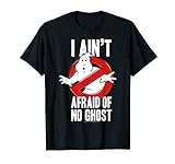 Ghostbusters I Ain't Afraid Of No Ghost Bold Text T-S