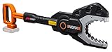 WORX WG329E.9 Kettensäge Jawsaw für sicheres Sägen von Ästen - auf dem Boden oder hoch gelegen – Astsäge mit umschlossener Kette, Stahlzähnen & Kettenschutz – Ohne Akku & Ladeg
