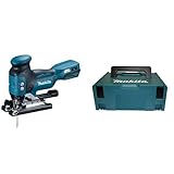 Makita Akku-Pendelhubstichsäge (1 Stück, 390 W, 18 V) DJV181Z + Makita Makpac Größe 2, 821550-0