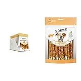 DOKAS Kaustange – Getreidefreier Premium Kausnack für Hunde 9 x 200g & Kaustange – Getreidefreier Premium Kausnack für H