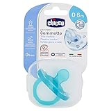 Chicco Gommotto Physio Soft Blu Silikon, 0-6 m, 1 Stück