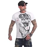 Yakuza Herren Carnal T-Shirt, Weiß, XL