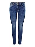 ONLY Female Skinny Fit Jeans ONLIsa Life Zip Reg 3234Dark Blue D