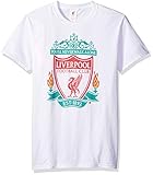 Fifth Sun Herren Official Liverpool FC Full Color Logo Men's Tee T-Shirt, Weiß/als einfarbig, Groß