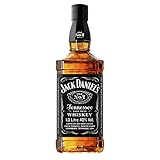 Jack Daniel's Old No.7 Tennessee Whiskey - 40% Vol. (1 x 1.0 l) / Durch Holzkohle gefiltert. Tropfen für Trop