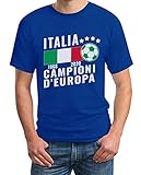 Italien Europameister Italia Campioni D'Europa 2020 Herren T-Shirt Medium B