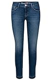 Buena Vista Jeans Italy Stretch Denim mit offenem Saum in Blau, Größe M