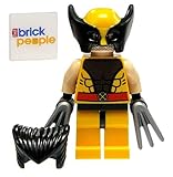 LEGO X-Men Marvel Superheroes: Wolverine Minifigure with Hair & Claws (76022)