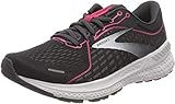 Brooks Damen Adrenaline GTS 21 Laufschuh, Black Raspberrysorbet Ebony, 39 EU