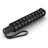 Knirps Taschenschirm I.200 Medium Duomatic - Exklusives Griff-Design - Kompakt - Große Drucktaste - Windkanal getestet - Pinta C
