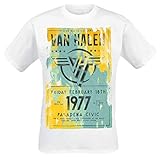 Van Halen Pasadena 1977 T-Shirt weiß L
