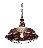 HOSMENDFOE HäNgelampe Hängelampe Vintage Industrielle Hängende Lampe Nordische Postmoderne Stil-Suspension Droplight S