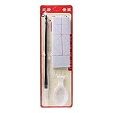 KERDEJAR 3 Stück/Set wiederverwendbare magische Wasser-Schreibtuchbürste Gitterstoff Matte Chinesische Kalligraphie Praxis ohne T