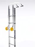 Ladders-Online Dachhaken-Set für Leitern Macht aus einer normalen Leiter eine D