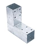 Connex HV4246 Pfostenecke, 200 x 185 mm, für 71 x 71 mm H