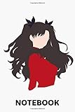 Fate Stay Night Tohsaka Rin Minimalist Notebook: (110 Pages, Lined, 6 x 9)